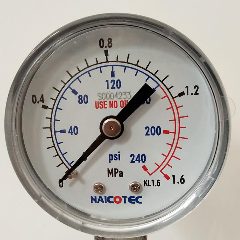 單極減壓閥 氧氣氮氣氦氣氫氣減壓閥 減壓表壓力表(圖2)